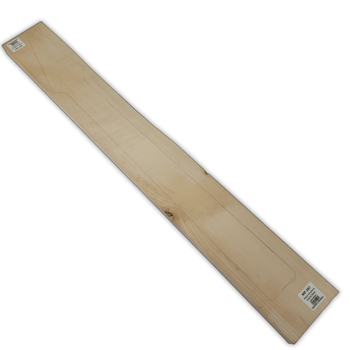 Mastil MP-267 de Maple Especial Radial con Detalles para Guitarra 0