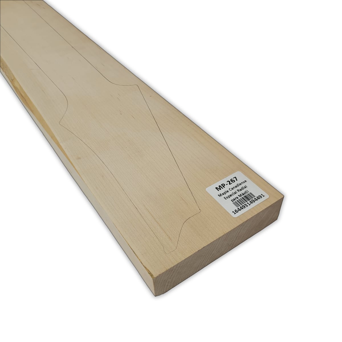 Mastil MP-267 de Maple Especial Radial con Detalles para Guitarra7