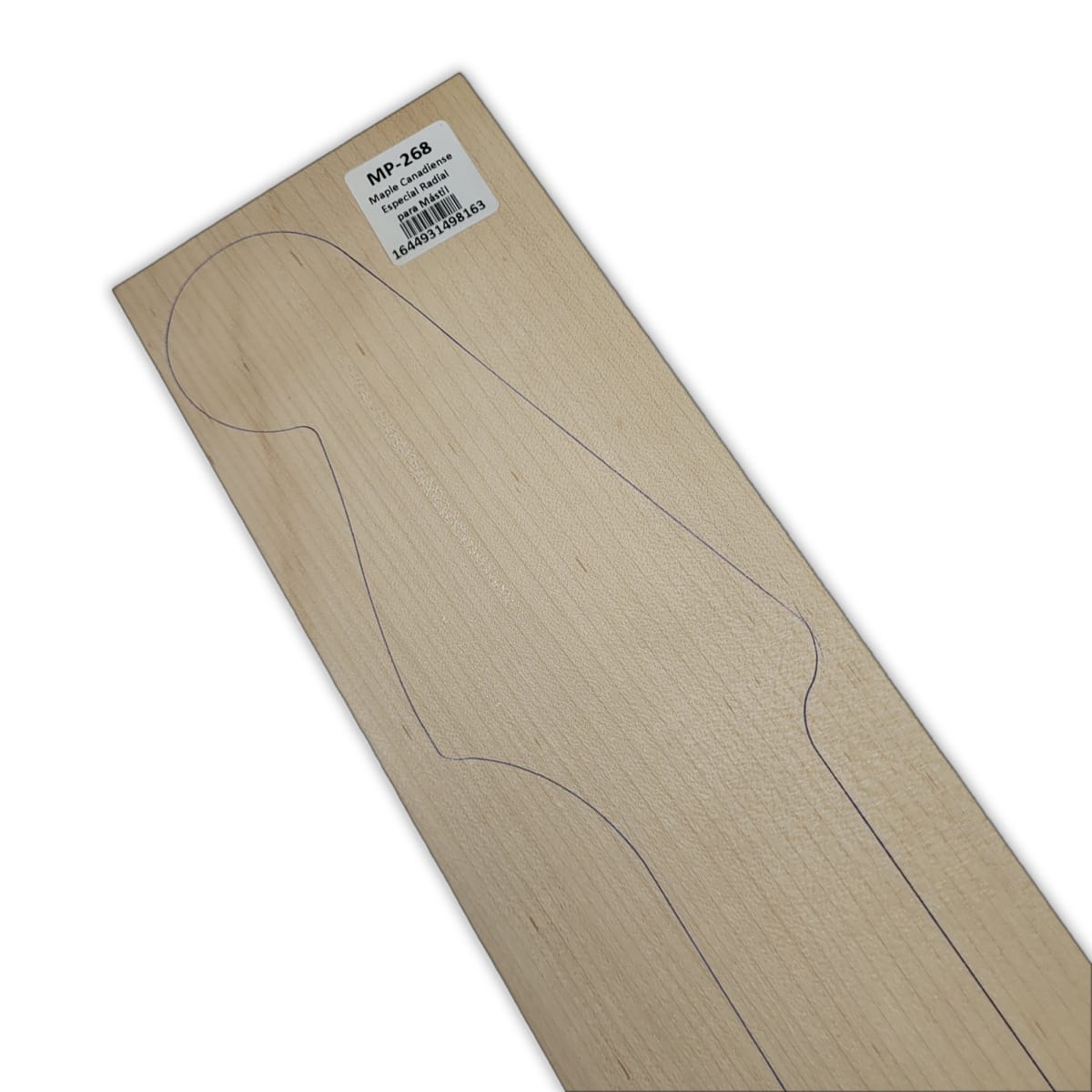 Mastil MP-268 de Maple Especial Radial con Detalles para Guitarra7