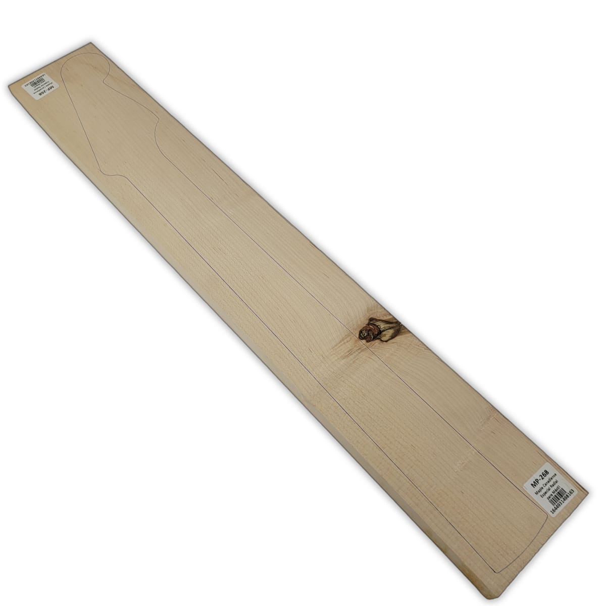 Mastil MP-268 de Maple Especial Radial con Detalles para Guitarra10