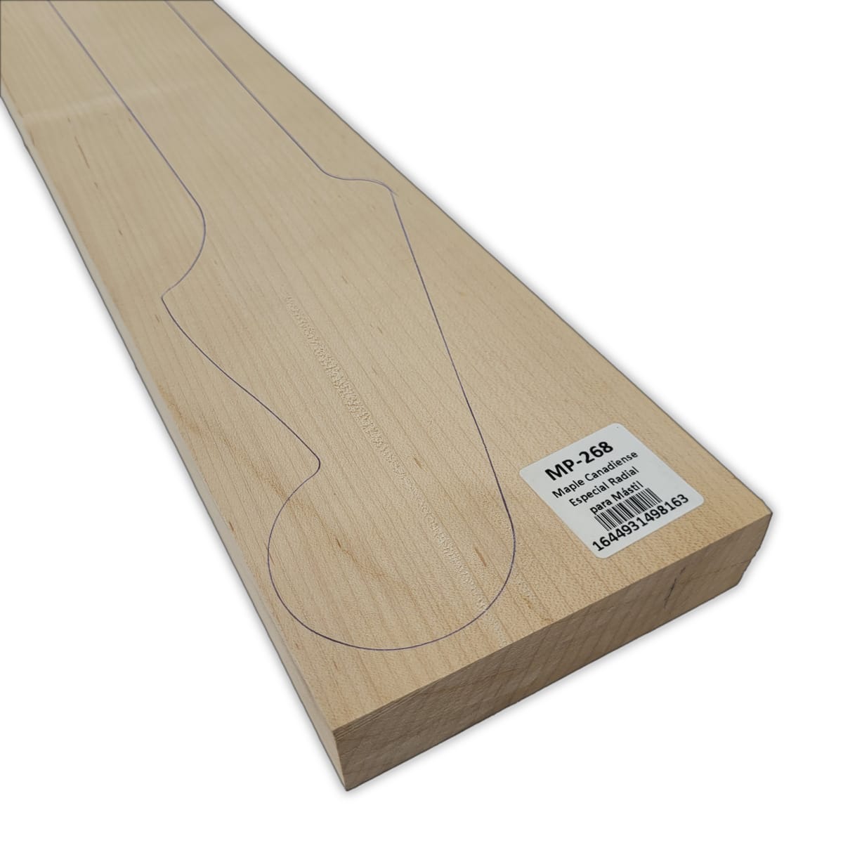 Mastil MP-268 de Maple Especial Radial con Detalles para Guitarra8