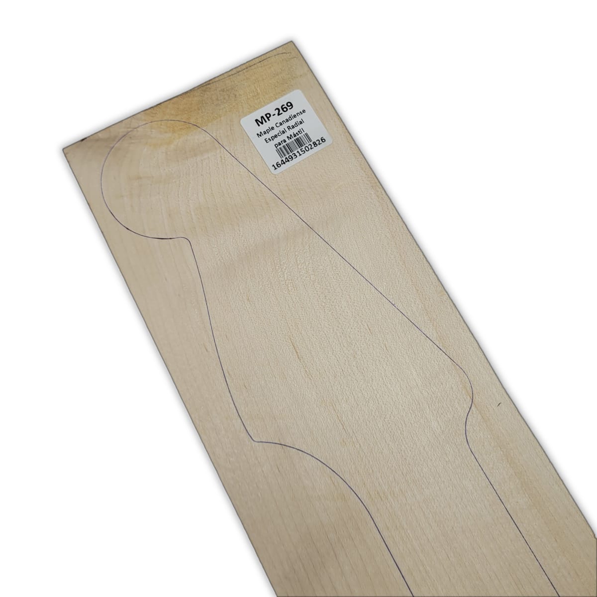 Mastil MP-269 de Maple Especial Radial con Detalles para Guitarra7