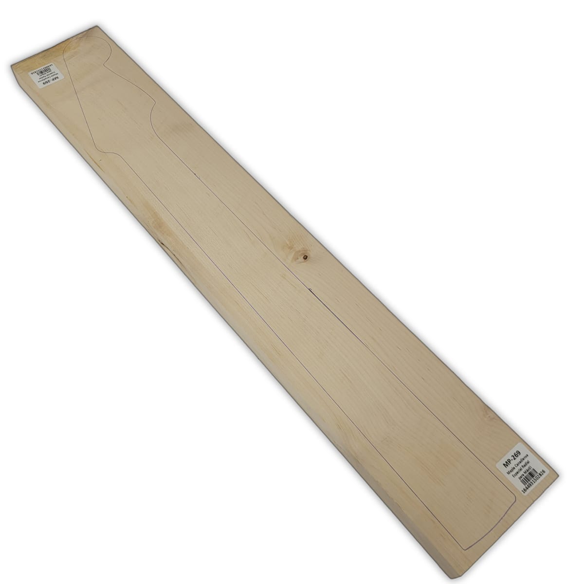 Mastil MP-269 de Maple Especial Radial con Detalles para Guitarra 0