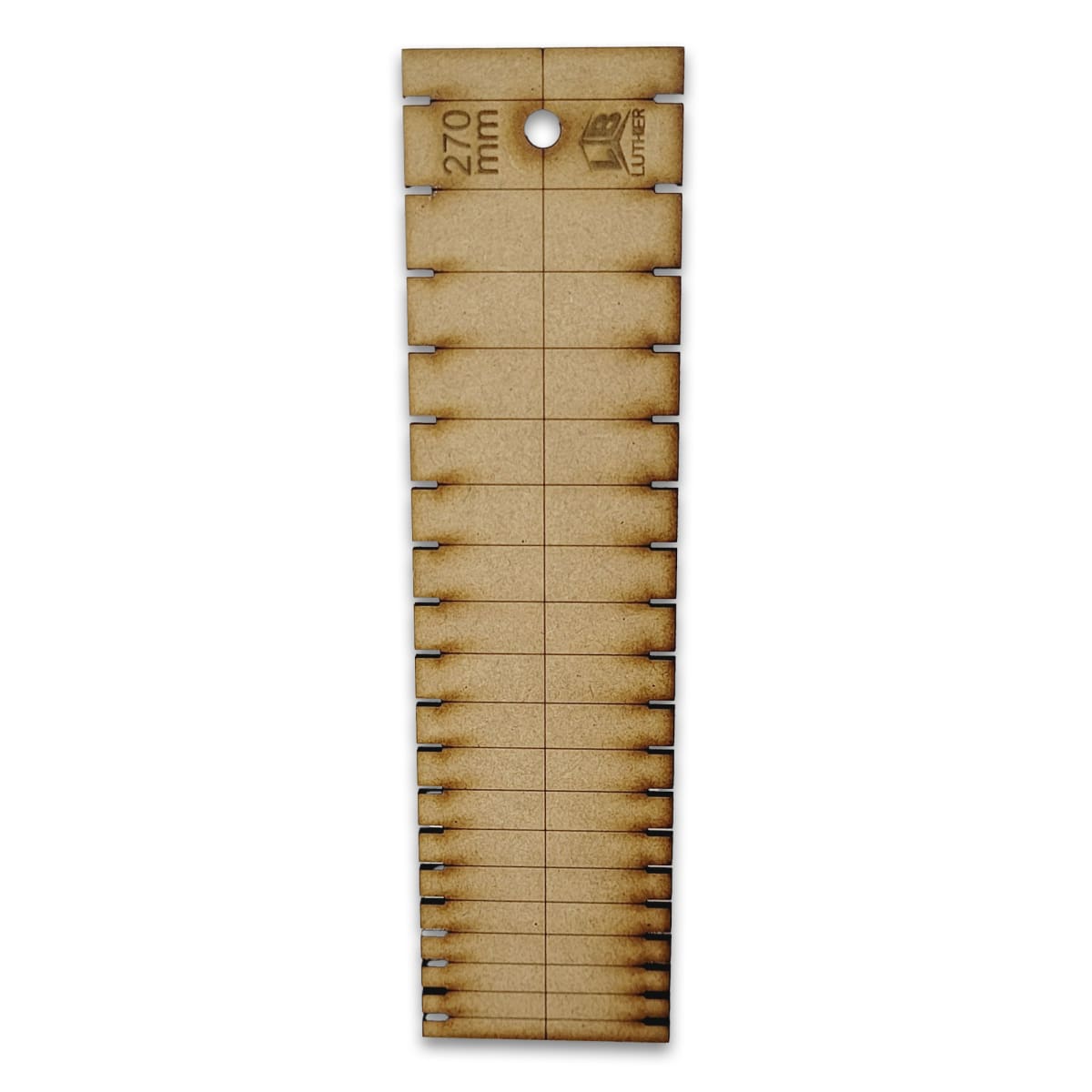 Plantilla en MDF para Diapason Escala 270 mm2