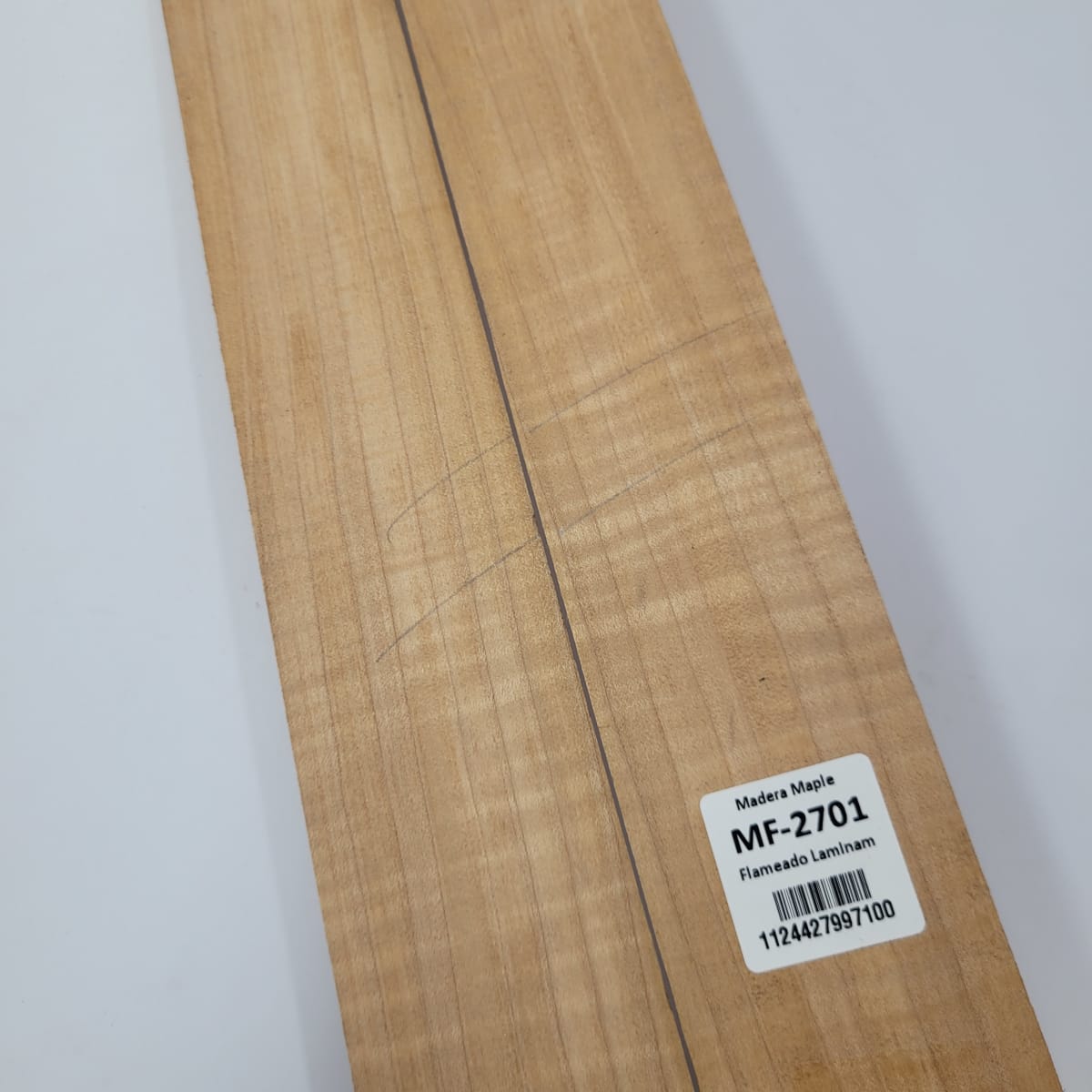 Set de 2 Laminas de Maple Flameado MF-2701 para pala de Guitarra o Artesania4