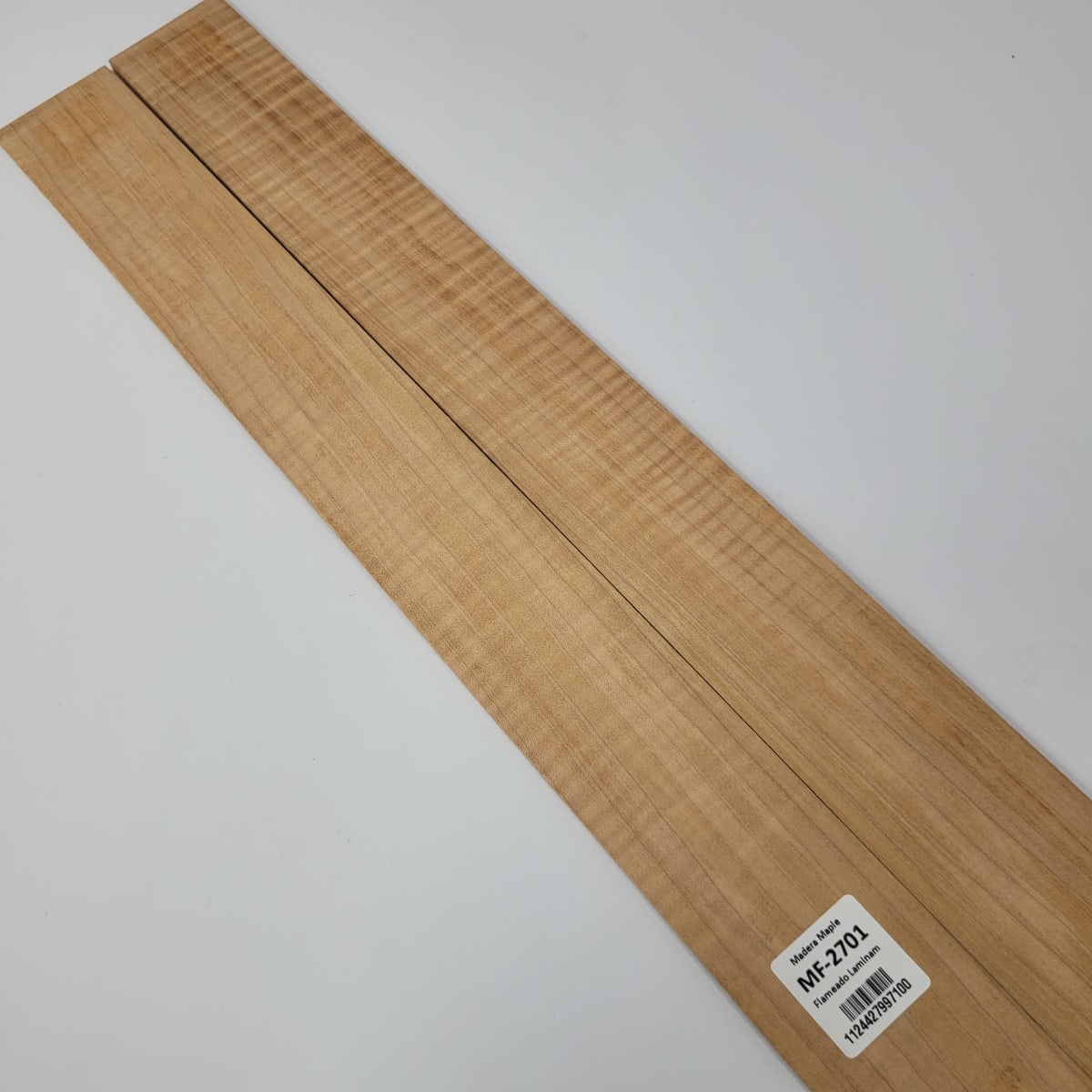 Set de 2 Laminas de Maple Flameado MF-2701 para pala de Guitarra o Artesania7