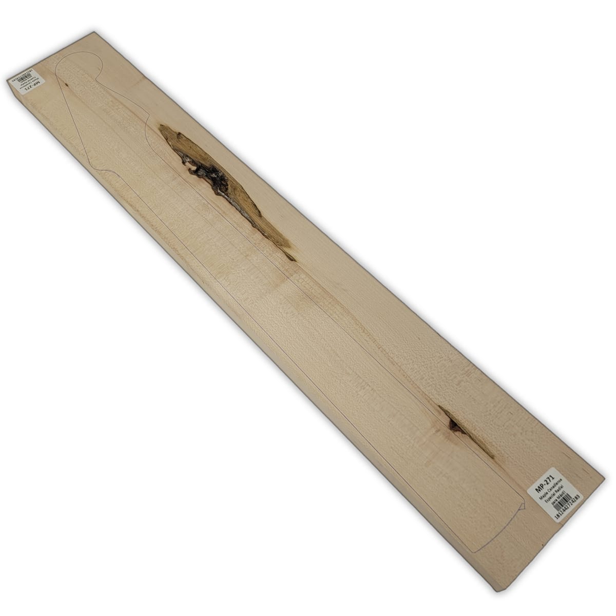 Mastil MP-271 de Maple Especial Radial con Detalles para Guitarra 0