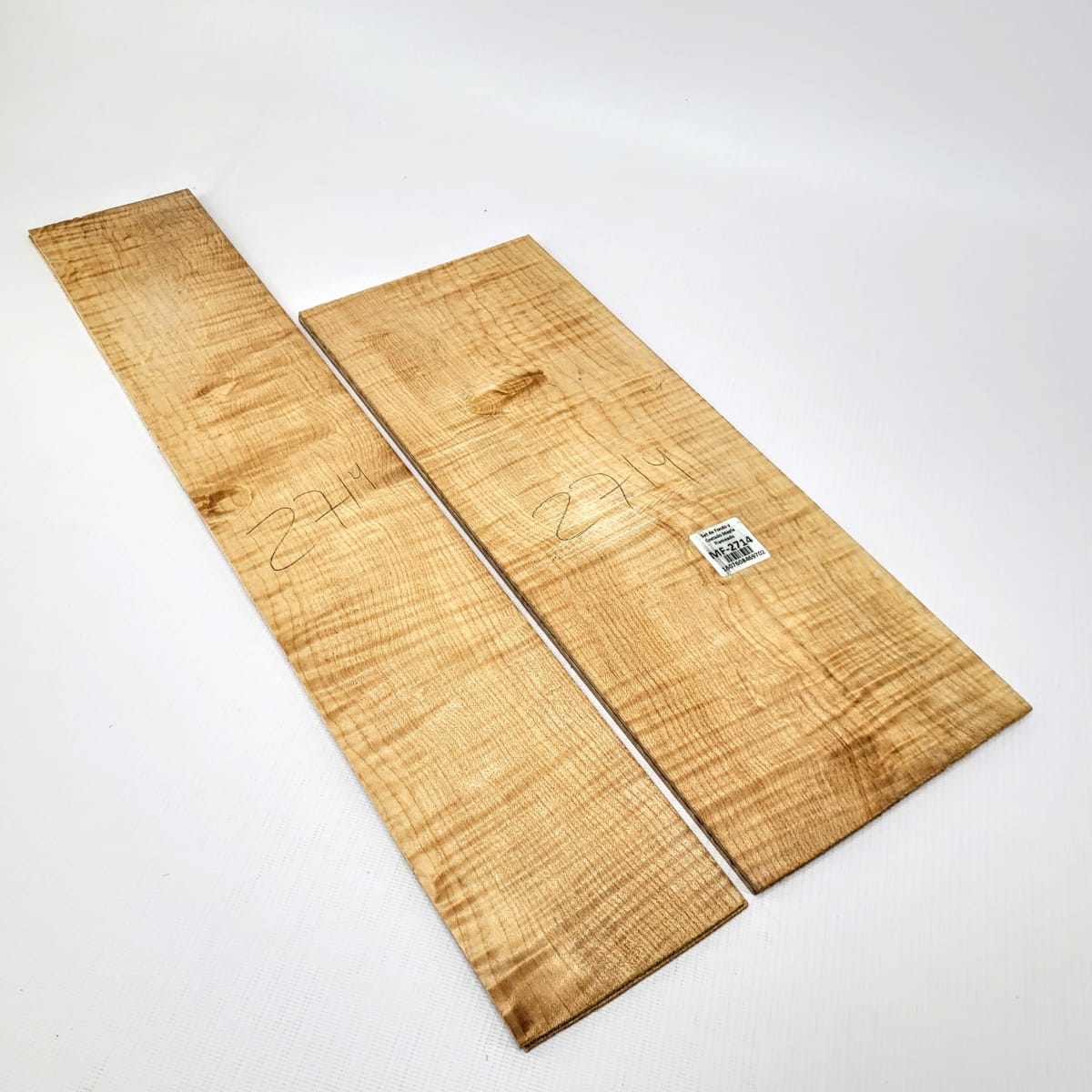 Set de 2 Laminas tipo Espejo MP-705 de Maple Flameado para Artesania5