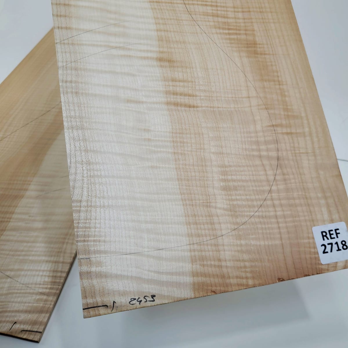 Diapason MP-01 de Maple Flameado para Guitarra9