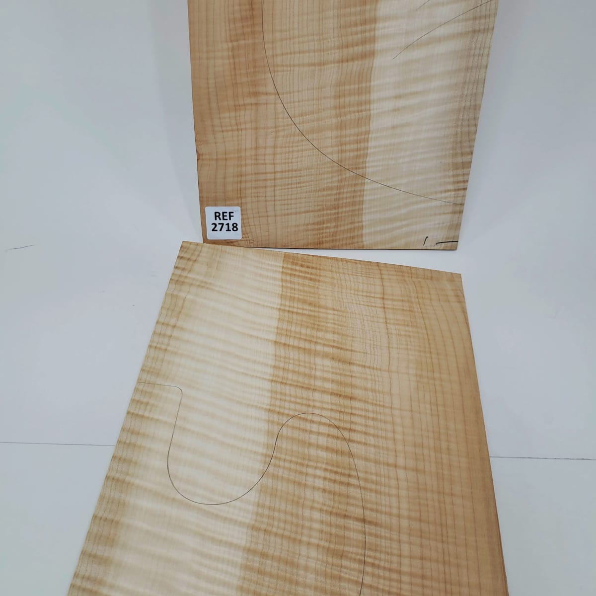 Diapason MP-01 de Maple Flameado para Guitarra10