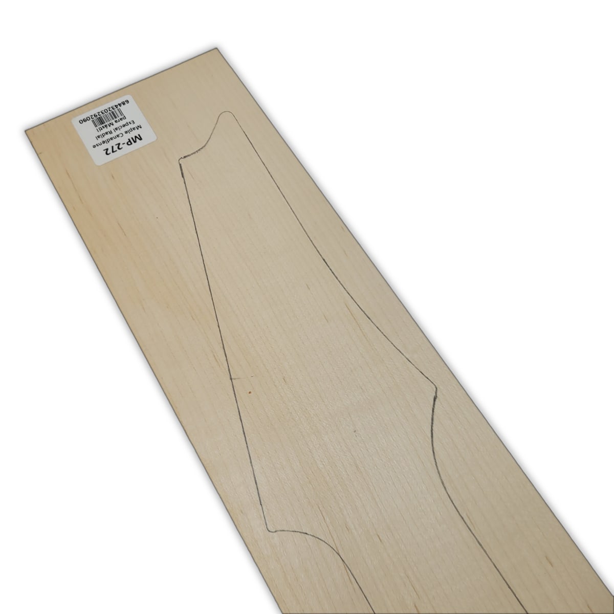 Mastil MP-272 de Maple Especial Radial para Guitarra de 24 Trastes6