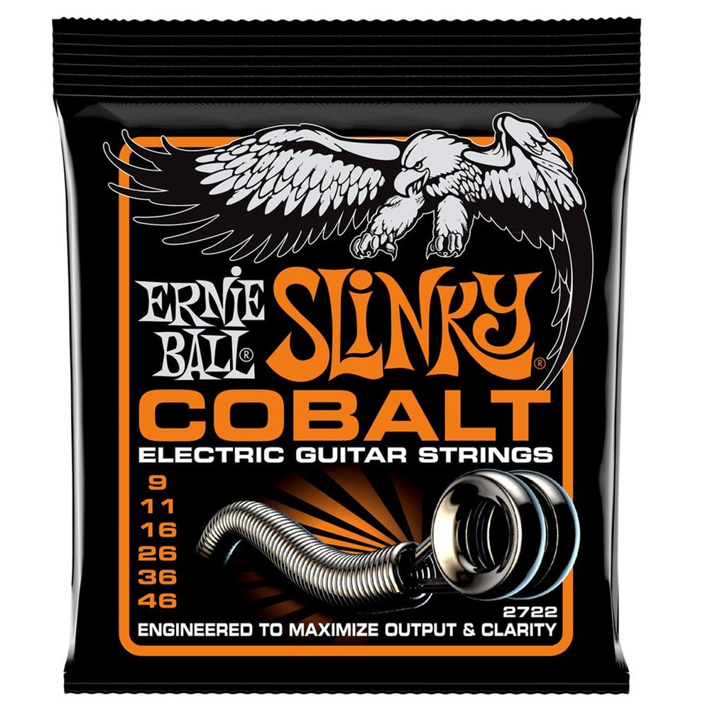 Cuerdas para Guitarra Electrica. 6-String. Slinky Cobalt Hibrida .009 - .046 0