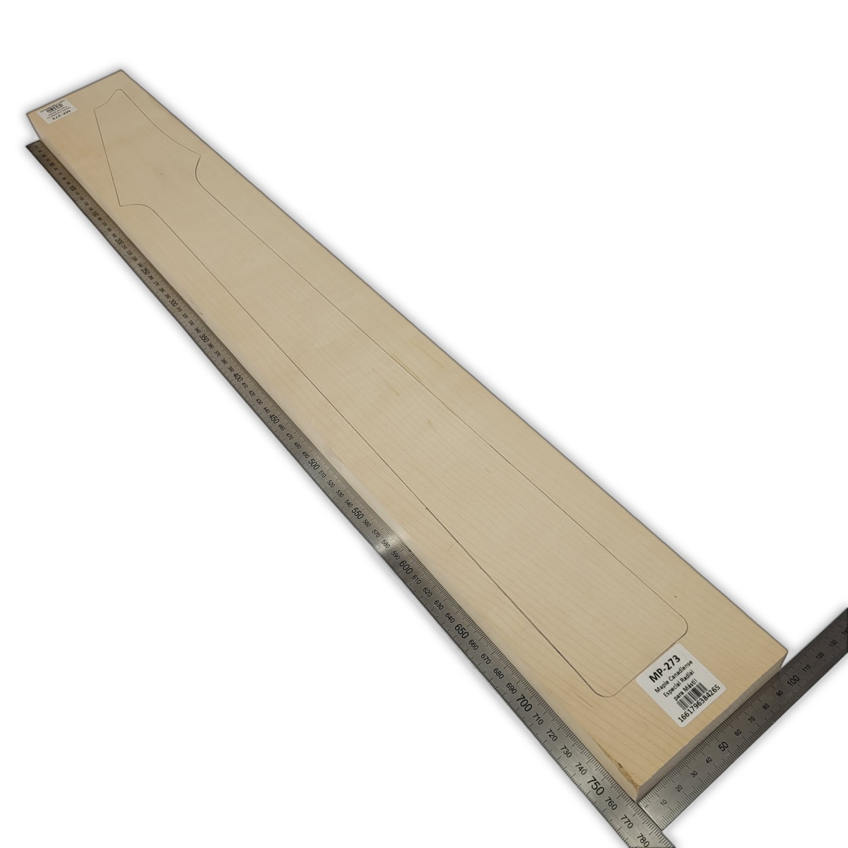 Mastil MP-273 de Maple Especial Radial para Guitarra de 24 Trastes2