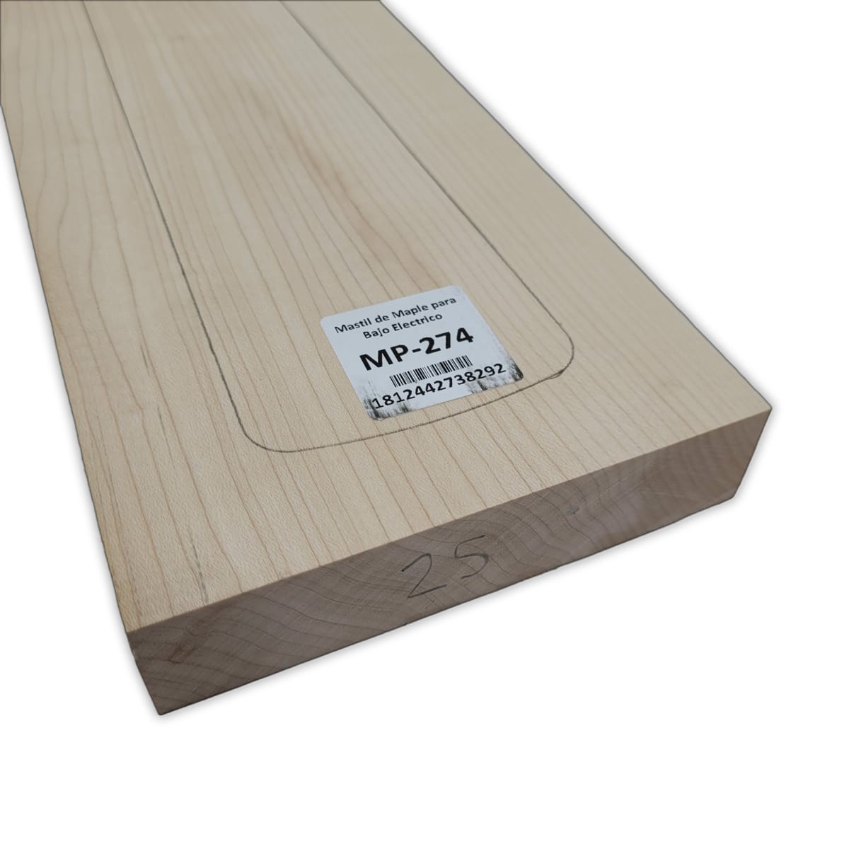 Mastil MP-274 de Maple Especial Radial para Bajo5