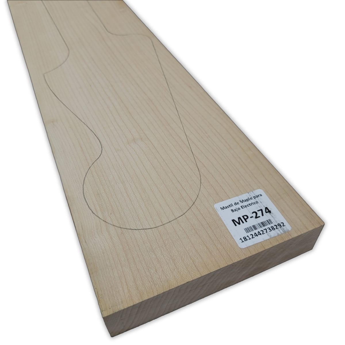 Mastil MP-274 de Maple Especial Radial para Bajo7