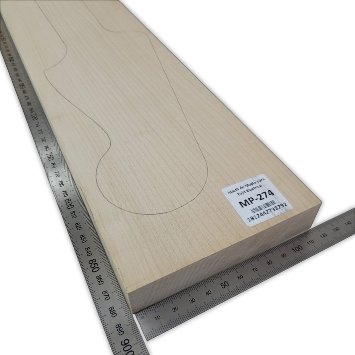 Mastil MP-274 de Maple Especial Radial para Bajo3