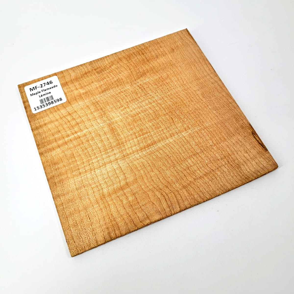 Lamina Unica MF-2746 de Maple Flameado Especial 0