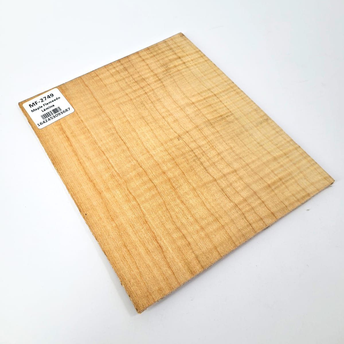 Lamina Unica MF-2749 de Maple Flameado Especial 0