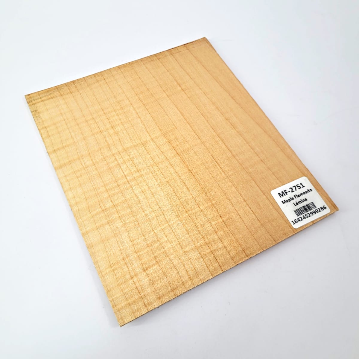 Set de 2 Laminas tipo Espejo MP-711 de Maple Flameado para Artesania3