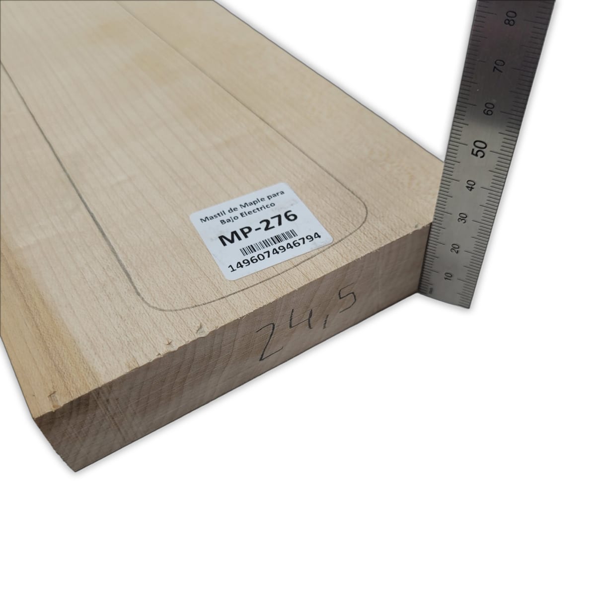 Mastil MP-276 de Maple Especial Radial para Bajo 4