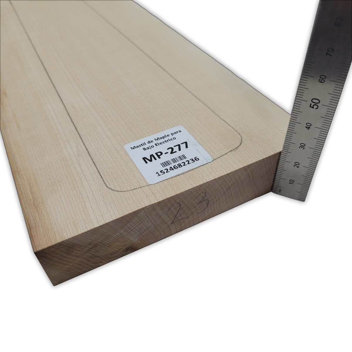 Mastil MP-277 de Maple Especial Radial para Bajo4