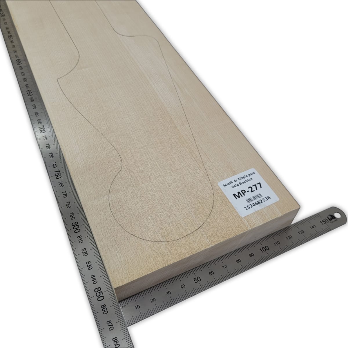 Mastil MP-277 de Maple Especial Radial para Bajo3