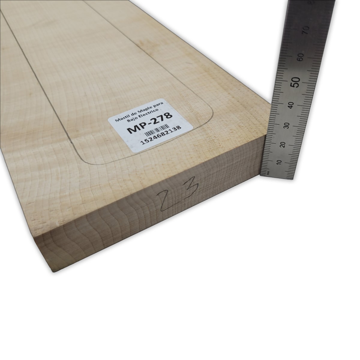 Mastil MP-278 de Maple Especial Radial para Bajo4