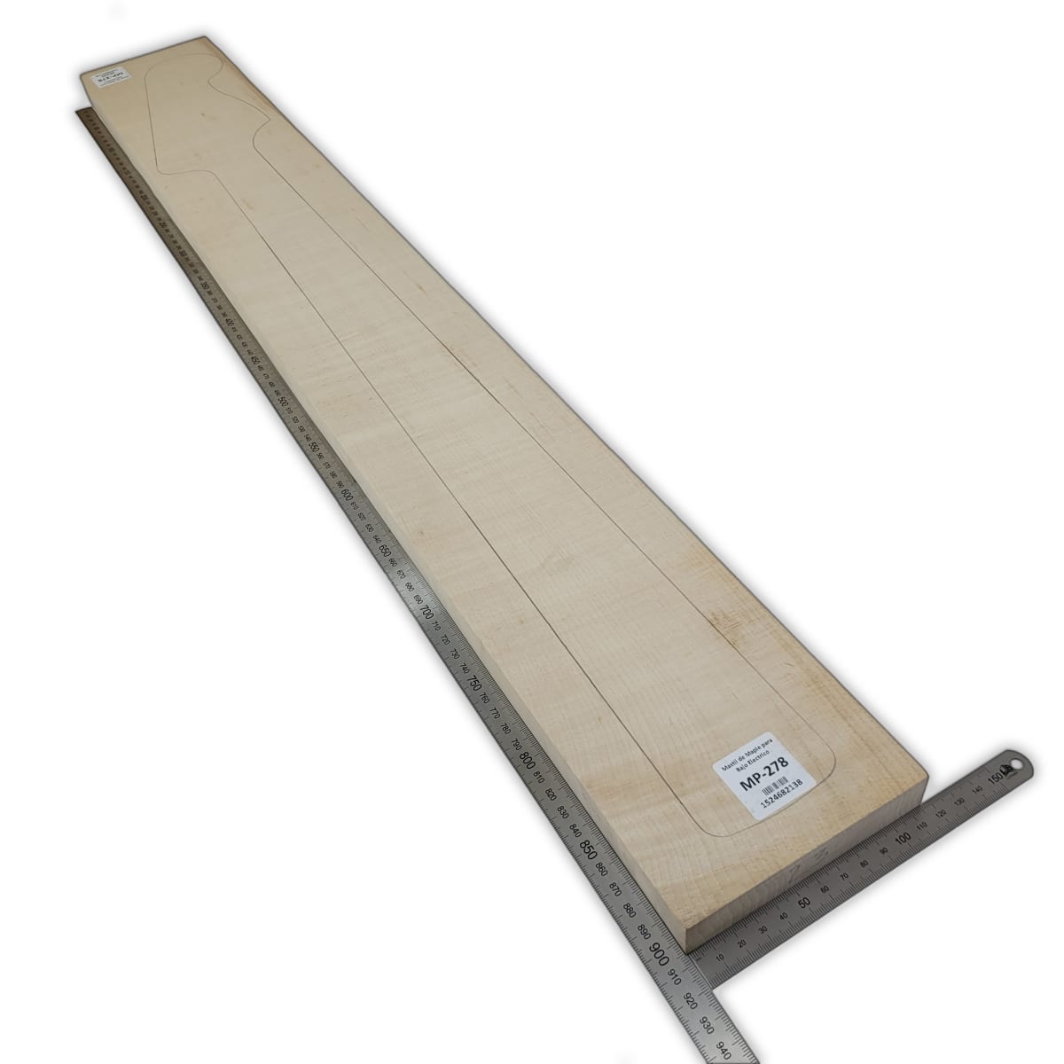 Mastil MP-278 de Maple Especial Radial para Bajo2