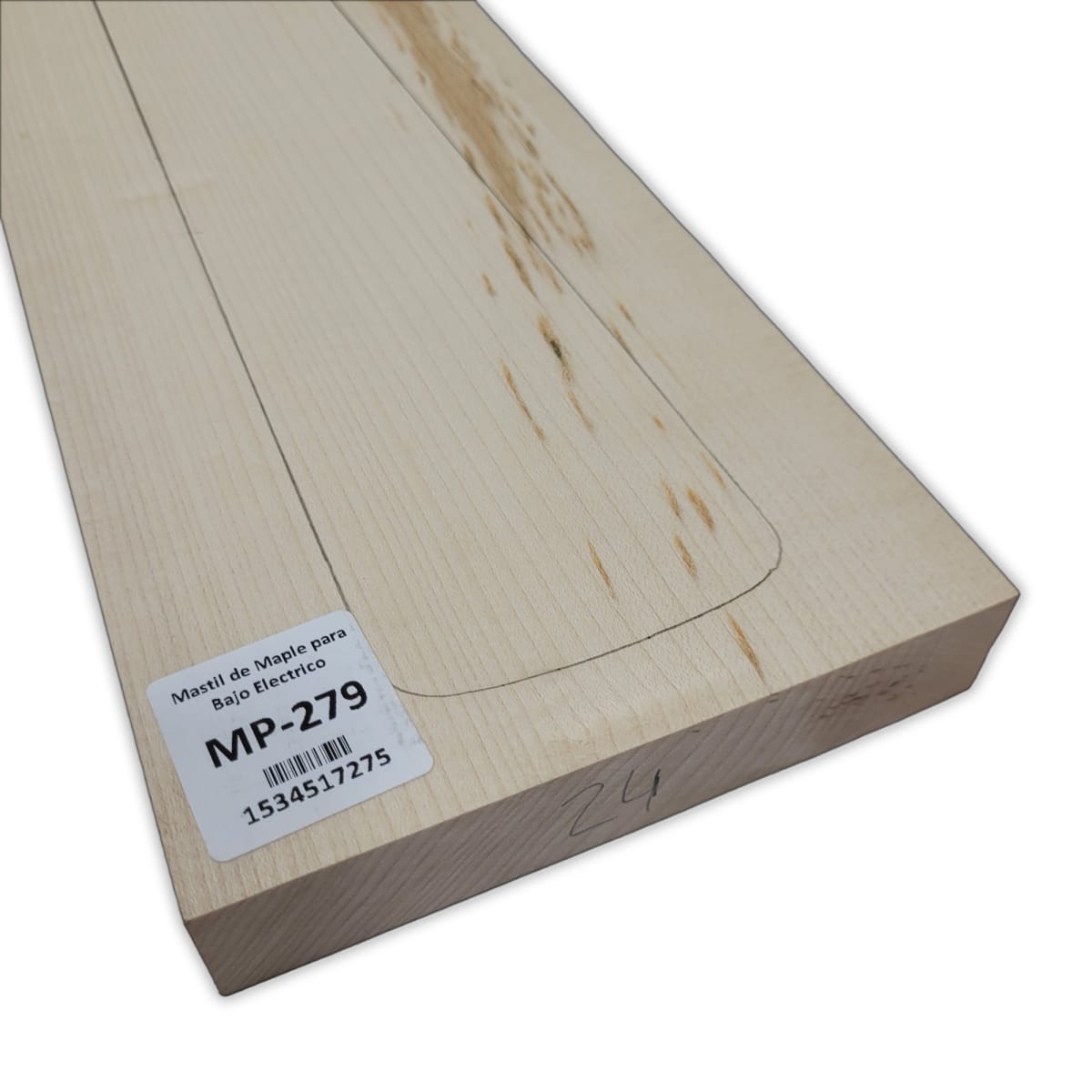 Mastil MP-279 de Maple Especial Radial para Bajo6