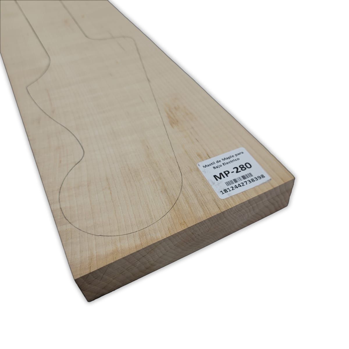 Mastil MP-280 de Maple Especial Radial para Bajo5