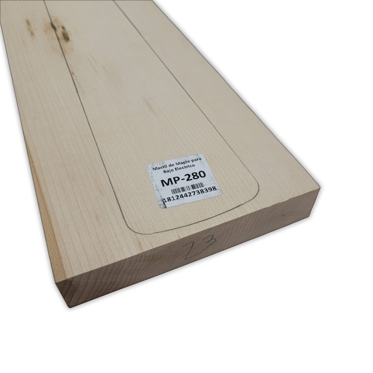 Mastil MP-280 de Maple Especial Radial para Bajo6