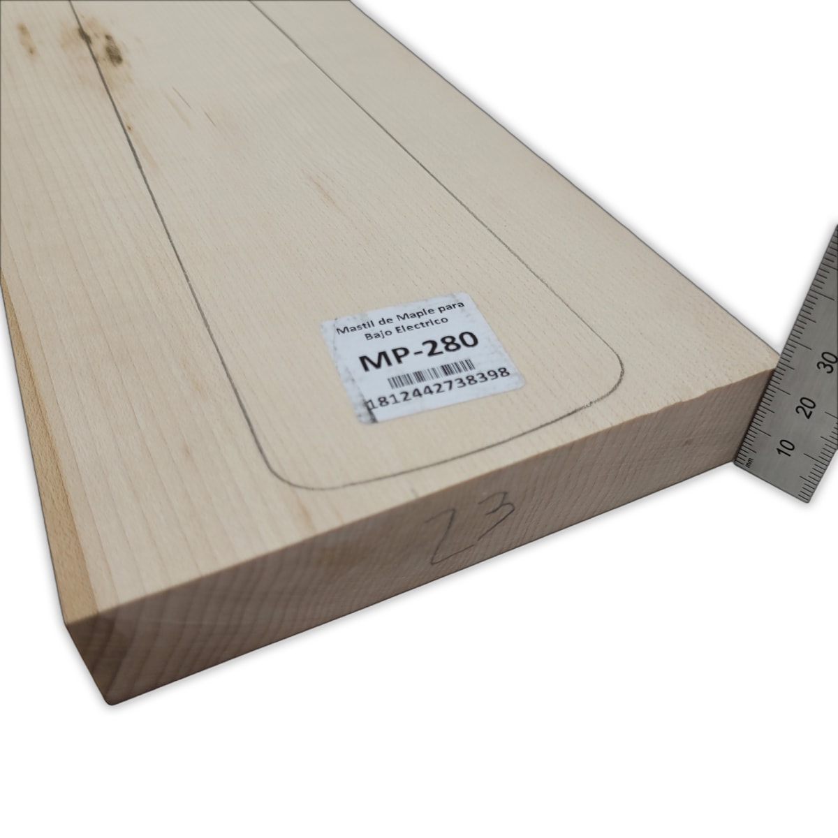 Mastil MP-280 de Maple Especial Radial para Bajo4