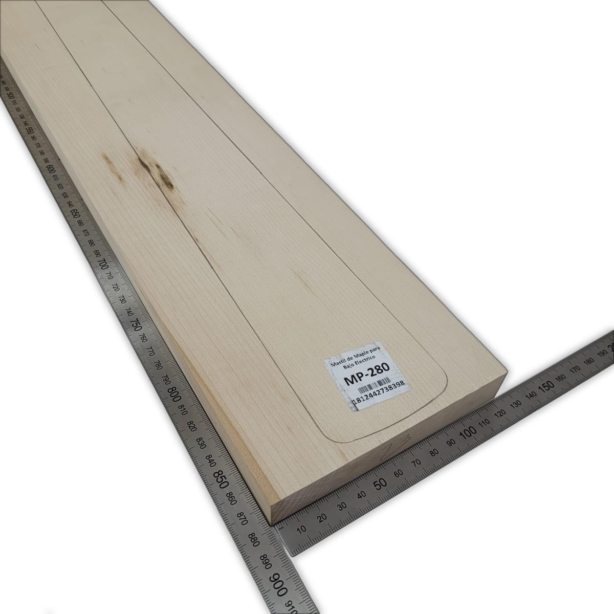 Mastil MP-280 de Maple Especial Radial para Bajo3