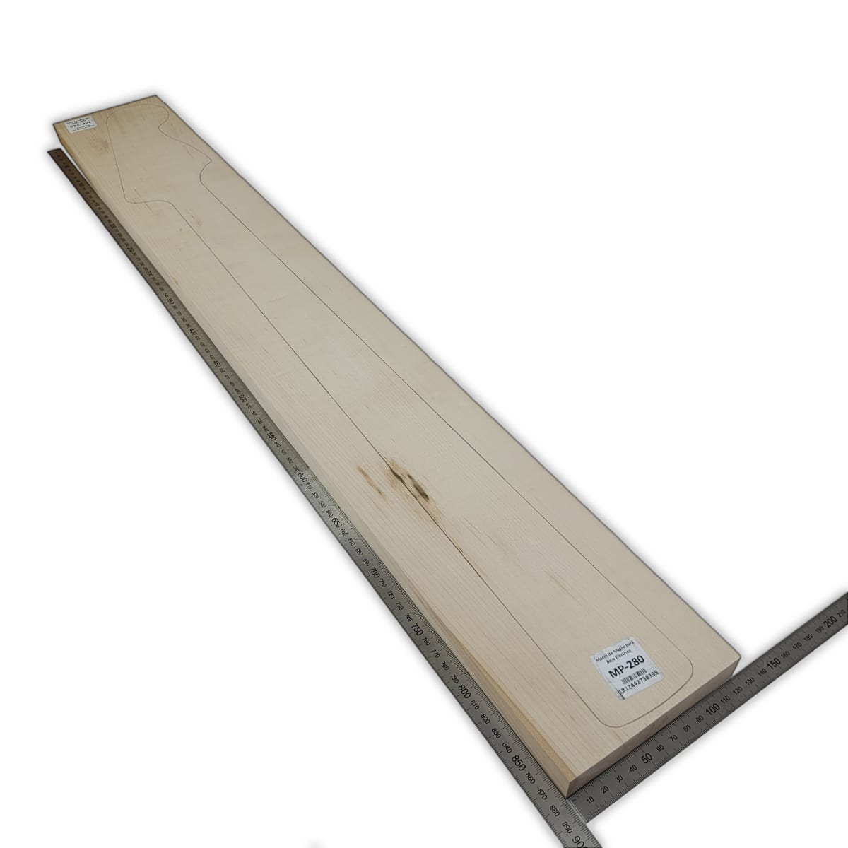 Mastil MP-280 de Maple Especial Radial para Bajo2