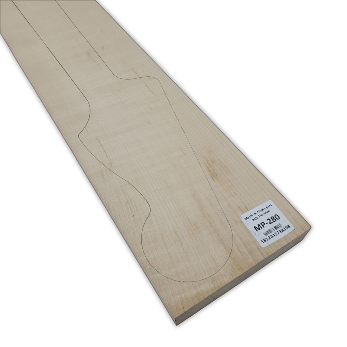 Mastil MP-280 de Maple Especial Radial para Bajo7