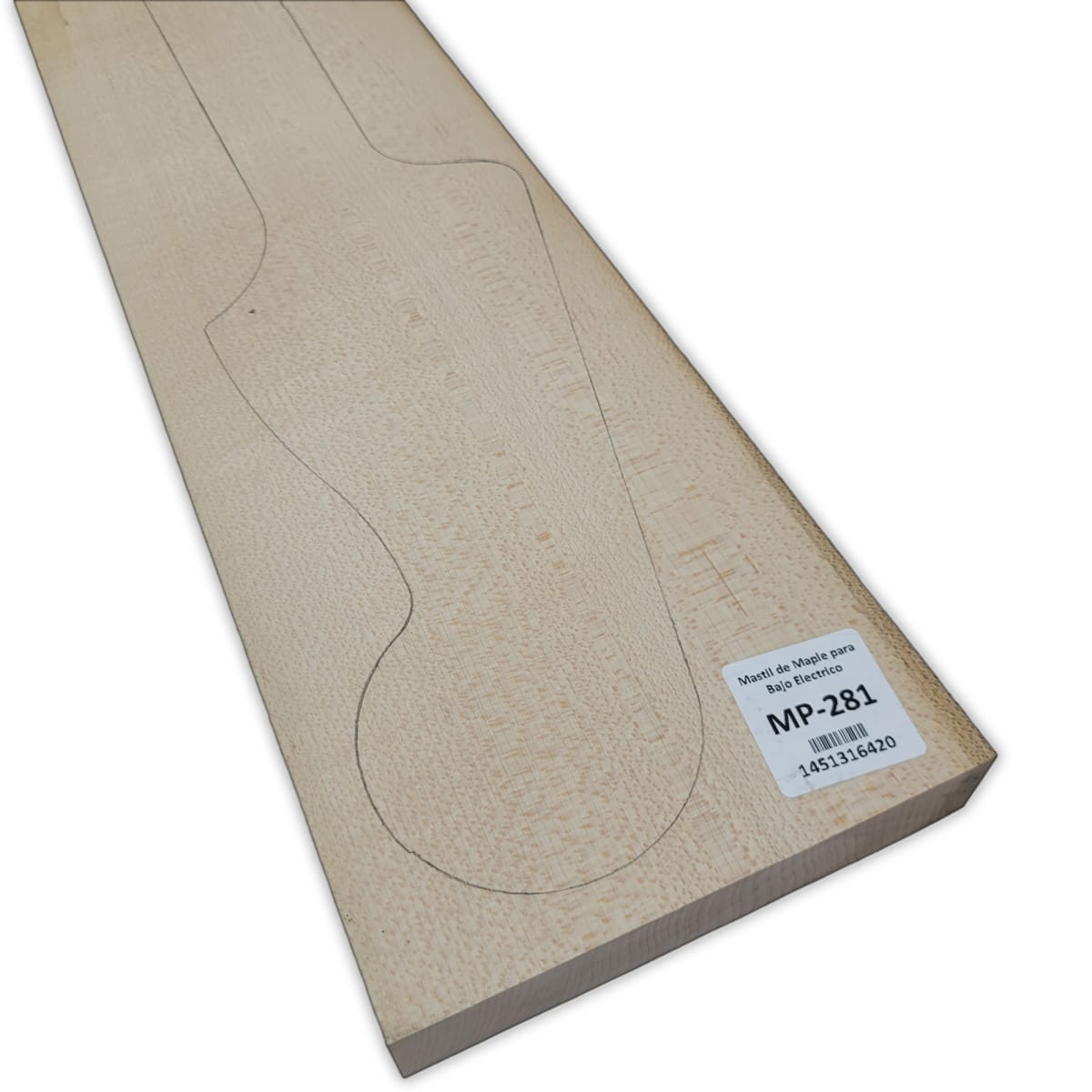 Mastil MP-281 de Maple Especial Radial para Bajo7