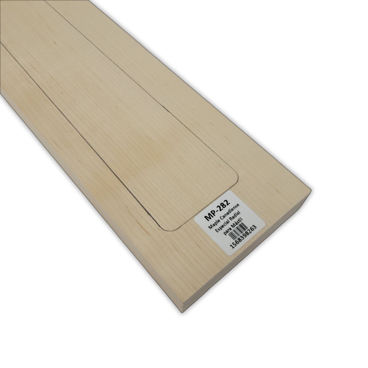 Mastil MP-282 de Maple Especial Radial para Guitarra de 24 Trastes8