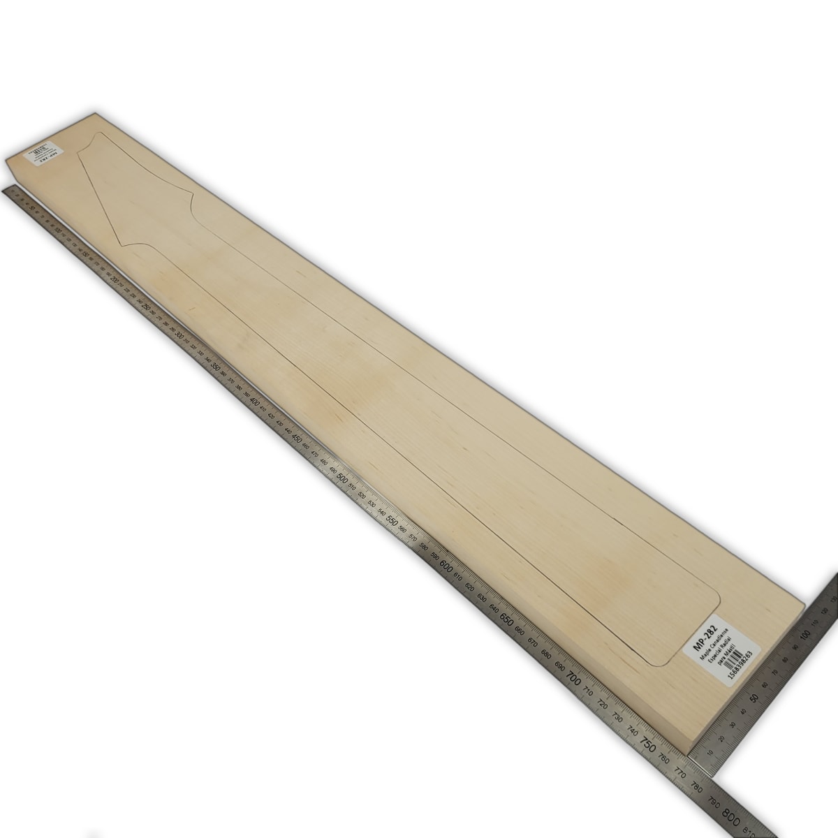 Mastil MP-282 de Maple Especial Radial para Guitarra de 24 Trastes2