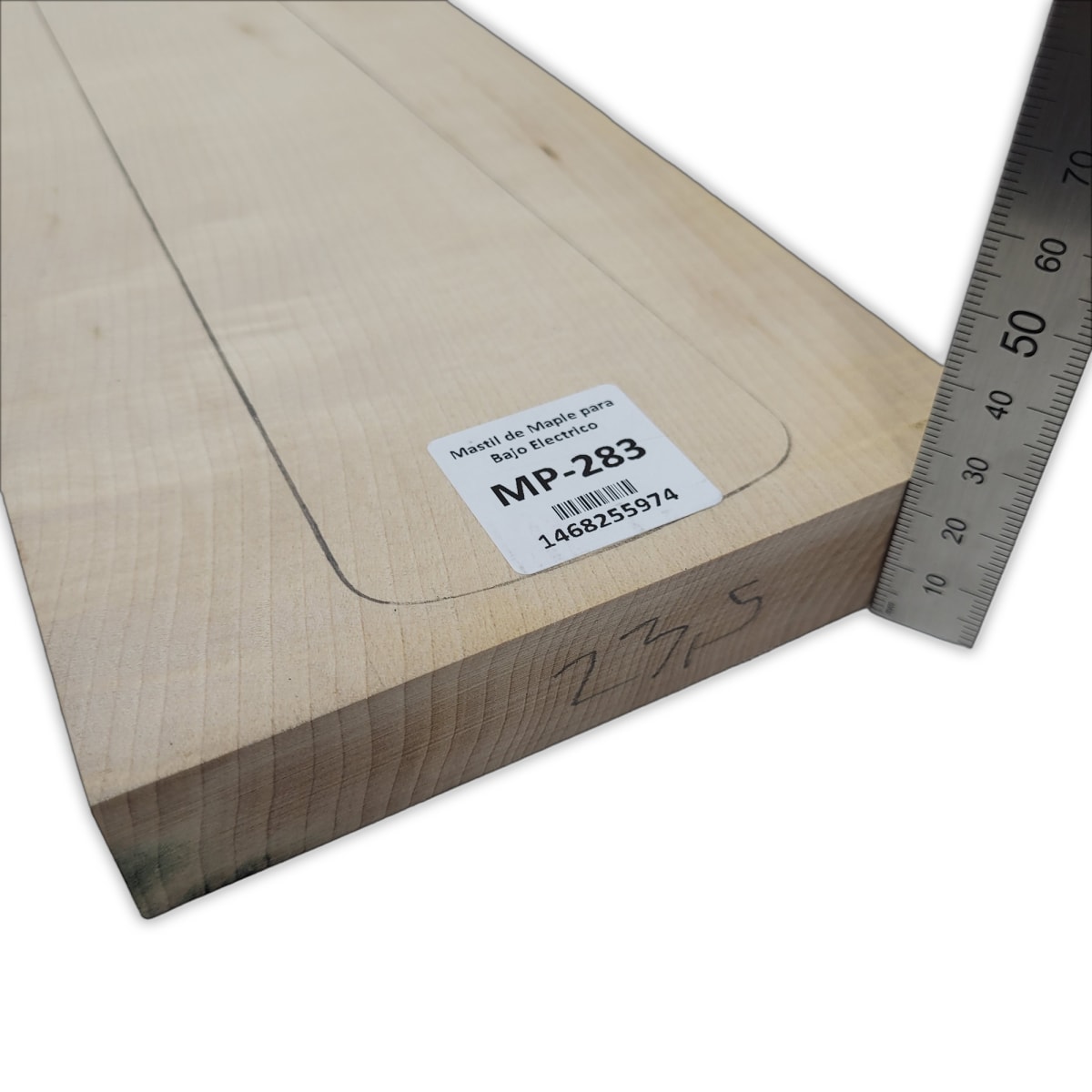 Mastil MP-283 de Maple Especial Radial para Bajo4