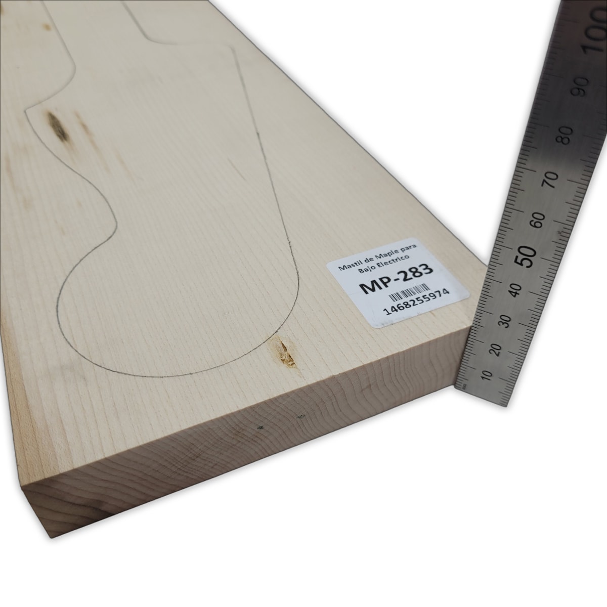 Mastil MP-283 de Maple Especial Radial para Bajo5