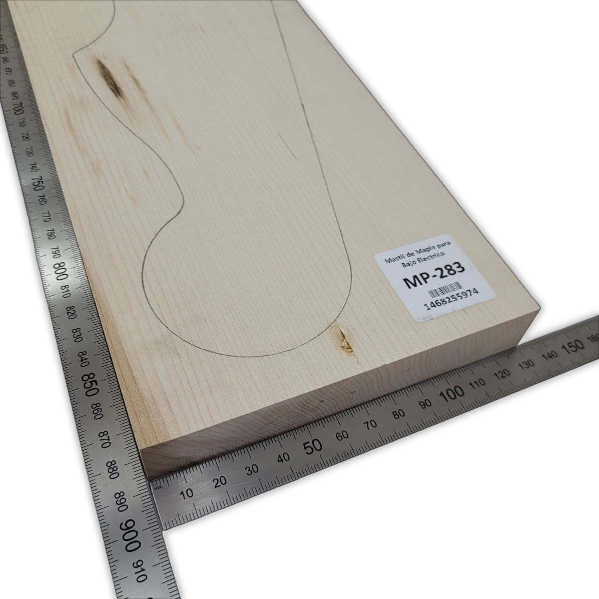 Mastil MP-283 de Maple Especial Radial para Bajo3