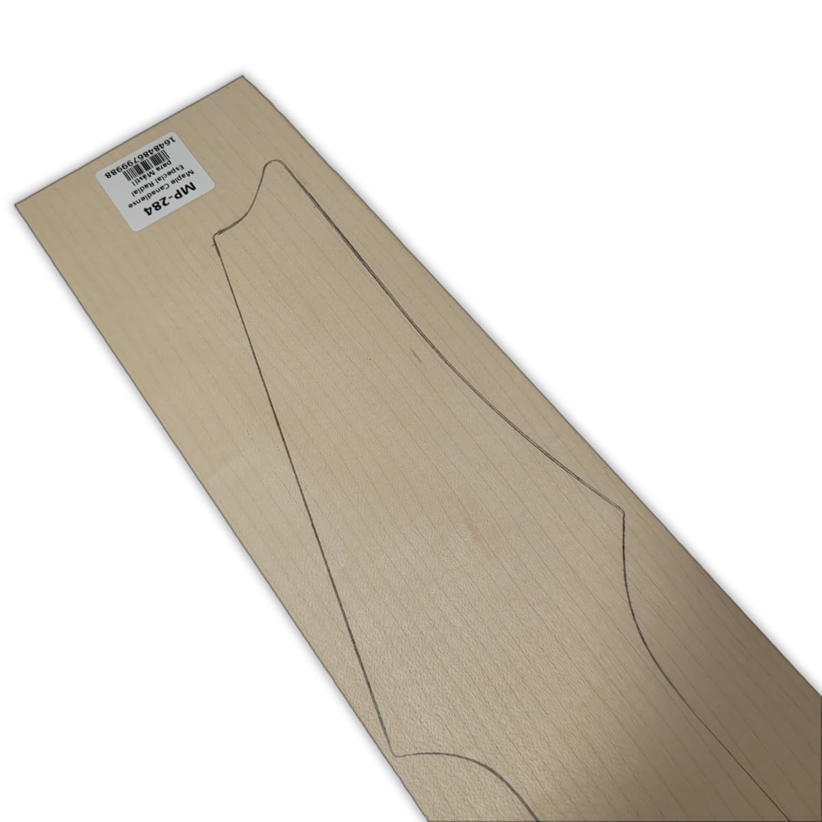 Mastil MP-284 de Maple Especial Radial para Guitarra de 24 Trastes6