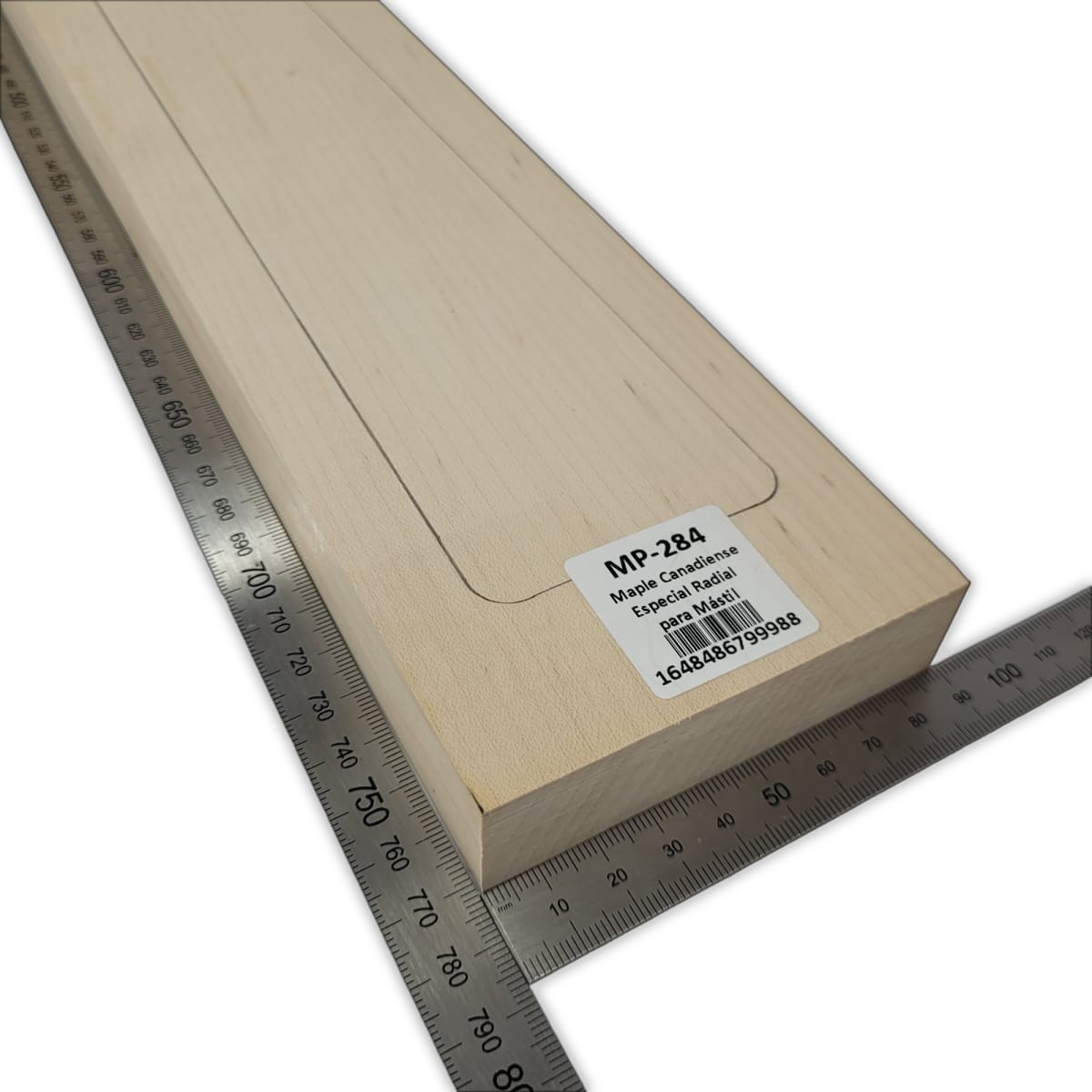 Mastil MP-284 de Maple Especial Radial para Guitarra de 24 Trastes3