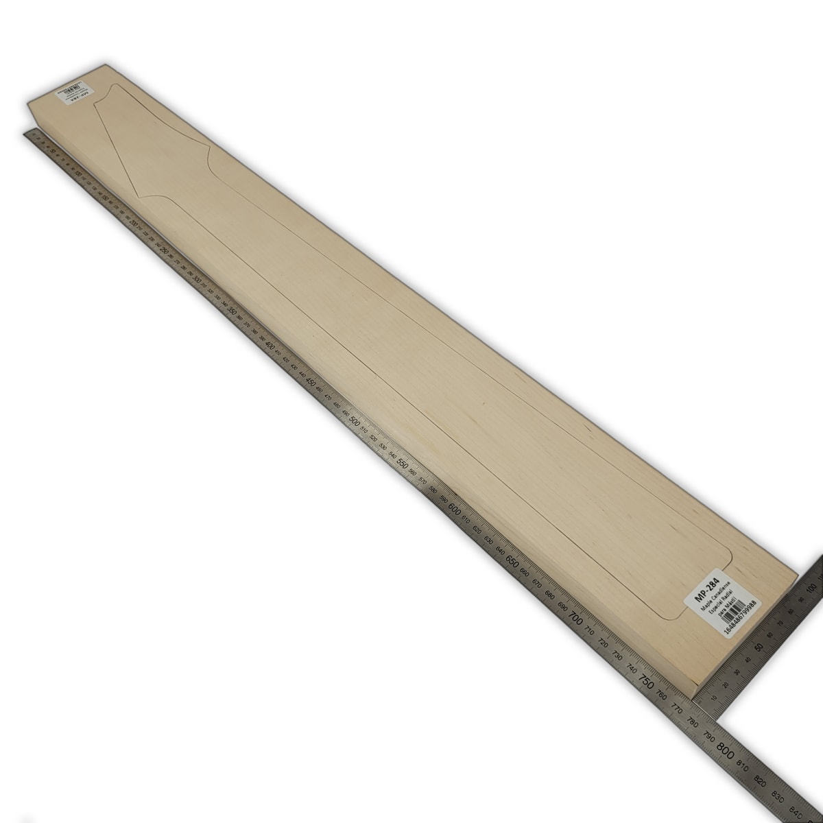 Mastil MP-284 de Maple Especial Radial para Guitarra de 24 Trastes2