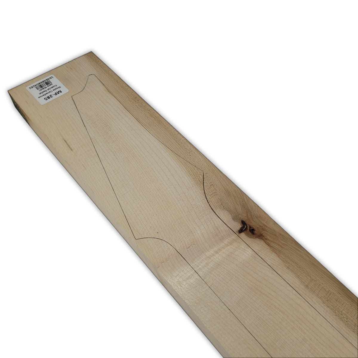 Mastil MP-285 de Maple Especial Radial para Guitarra de 24 Trastes / Pieza con Detalles / Nudos5