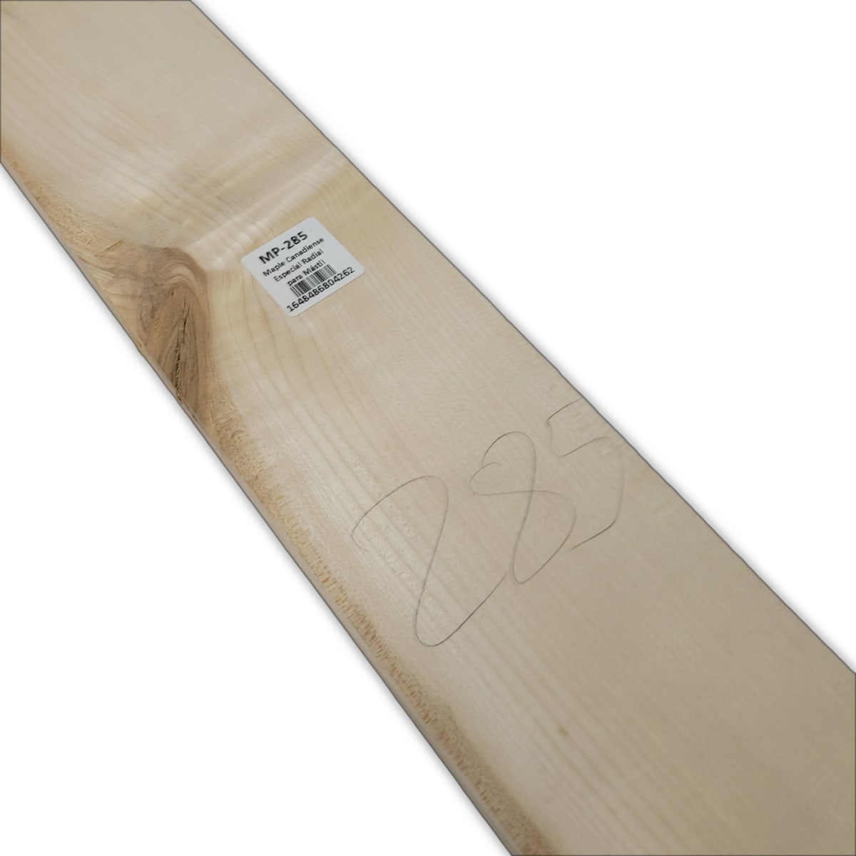 Mastil MP-285 de Maple Especial Radial para Guitarra de 24 Trastes / Pieza con Detalles / Nudos7