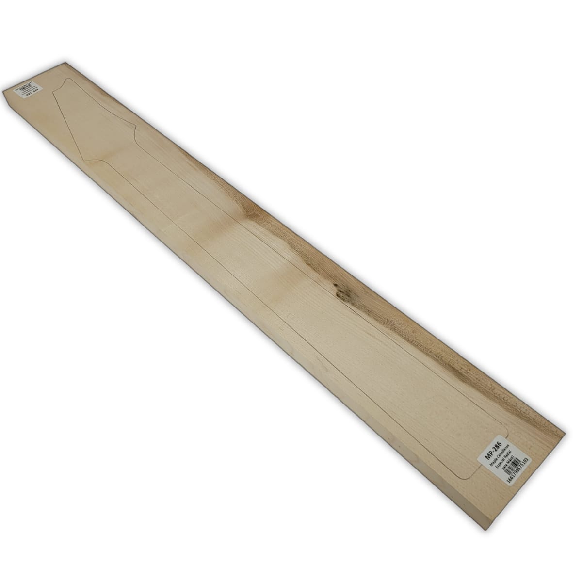 Mastil MP-286 de Maple Especial Radial para Guitarra de 24 Trastes / Pieza con Detalles / Nudos8