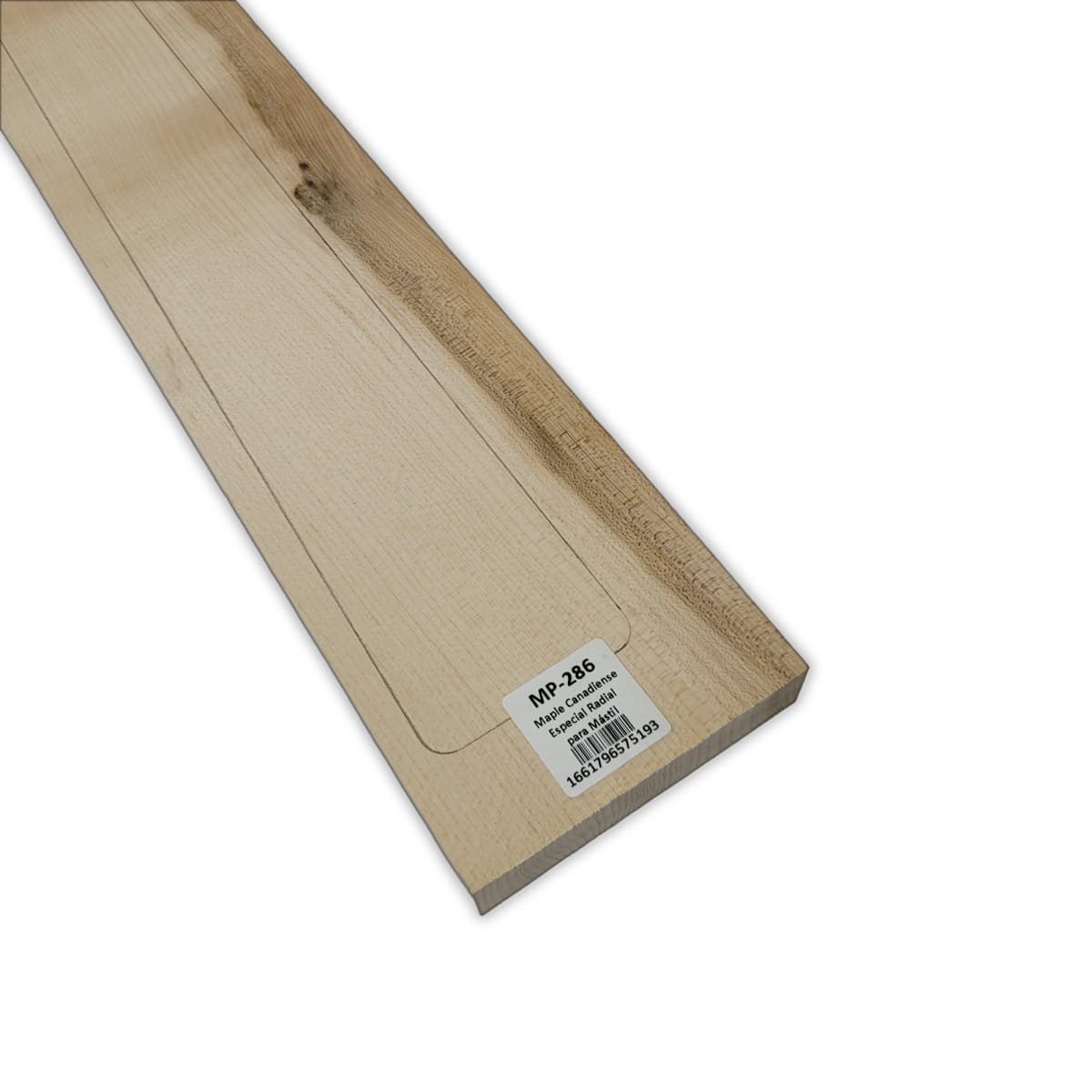 Mastil MP-286 de Maple Especial Radial para Guitarra de 24 Trastes / Pieza con Detalles / Nudos7