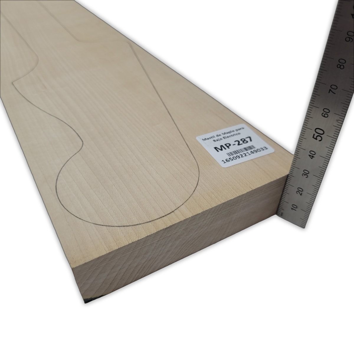 Mastil MP-287 de Maple Especial Radial para Bajo4