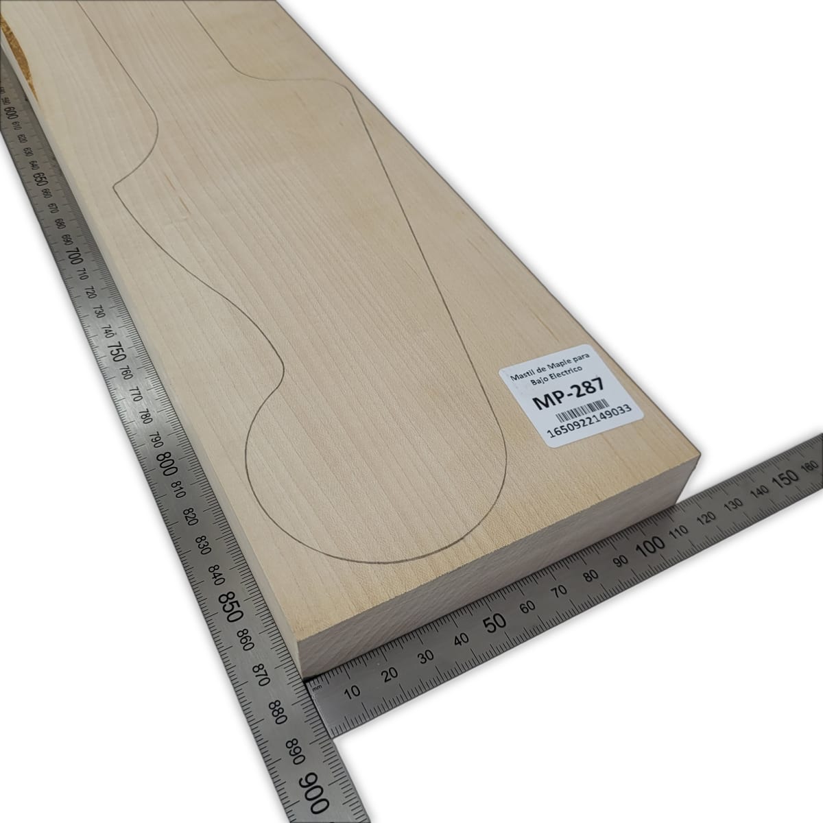 Mastil MP-287 de Maple Especial Radial para Bajo3